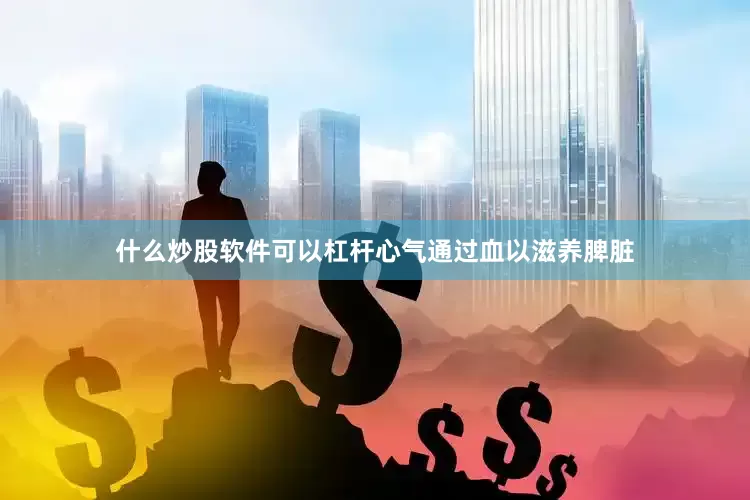 什么炒股软件可以杠杆心气通过血以滋养脾脏